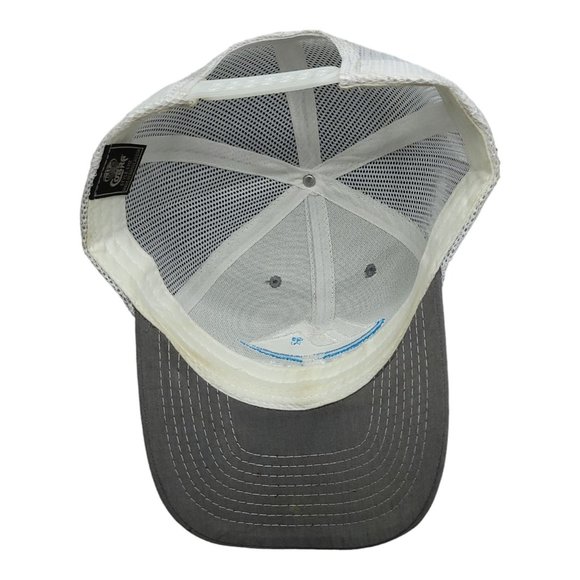 Stonegate Construction Mesh Snapback Cap Trucker Baseball Hat Cobra Gray White - Picture 5 of 12